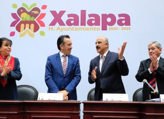 Primer Informe de Ricardo Ahued: No tolerará corrupción y su histórica obra pública