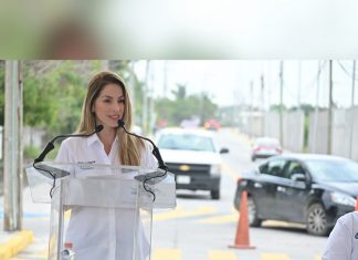 Inaugura Paty Lobeira de Yunes obra de rehabilitación integral en El Coyol