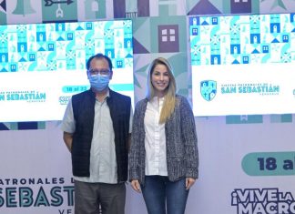 Presenta Alcaldesa Paty Lobeira de Yunes “Programa de las Fiestas Patronales de San Sebastián 2023”