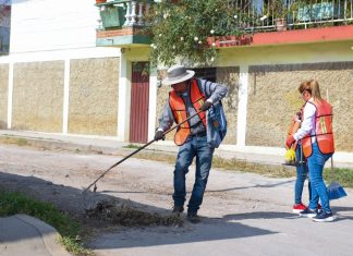 Llega programa “Mi calle limpia” a las colonias Revolución y El Naranjal