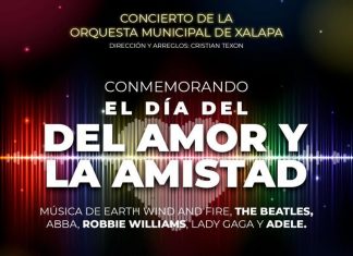 Xalapa celebrará el Día del Amor y la Amistad al ritmo de grandes presentaciones musicales