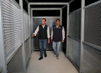 Cumple Alcalde JM Unánue con la rehabilitación integral del puente peatonal de la Avenida Ejército Mexicano