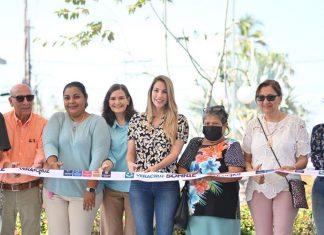 Inaugura Paty Lobeira de Yunes la obra integral del colector pluvial de la Avenida Washington