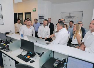 Inaugura Alcalde JM Unánue las oficinas de CAB y Pago Predial en la Avenida Ruiz Cortines
