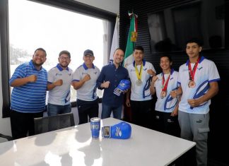 Reafirma Alcalde Juan Manuel Unánue su compromiso con atletas boqueños