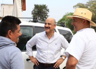 Supervisa Presidente Municipal construcción del colector Monte Everest