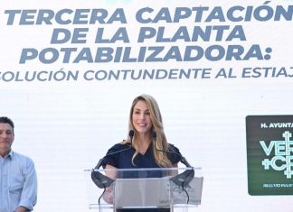 “Tercera captación de la planta potabilizadora, solución contundente al estiaje”: Paty Lobeira de Yunes