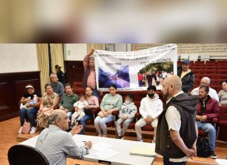 Recibe Ricardo Ahued a patronatos en audiencia ciudadana