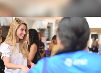 Paty Lobeira de Yunes inauguró la “Feria del Empleo para las Mujeres”