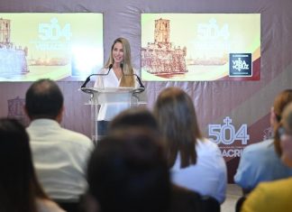Presenta la Alcaldesa Paty Lobeira de Yunes las actividades por el 504 Aniversario de la Fundación del Cabildo de Veracruz