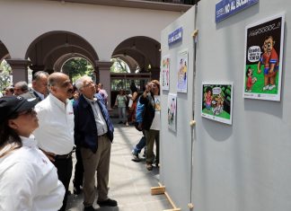 Inauguran exposición de caricaturas “Xalapa en su Tinta”