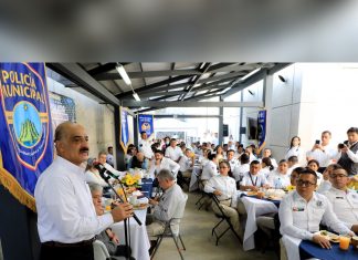 Reconoce Alcalde labor de la Policía Municipal