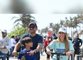 Paty Lobeira de Yunes realizó recorrido de supervisión por la zona turística de la ciudad
