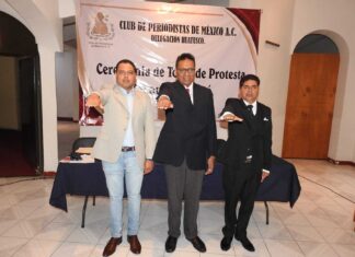 TOMA PROTESTA NUEVA DIRECTIVA DEL CLUB DE PERIODISTAS DE MÉXICO DELEGACIÓN HUATUSCO