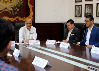 Recibe Ricardo Ahued a integrantes de la Mesa Directiva de Canacintra Xalapa