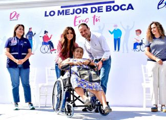 Entrega alcalde JM Unánue aparatos funcionales a boqueños que más lo necesitan