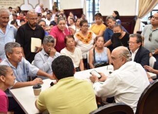 Lunes de audiencias ciudadanas en Palacio Municipal