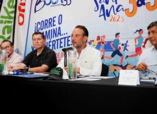 Presenta Alcalde JM Unánue la Segunda Edición de la Carrera Santa Ana 2023