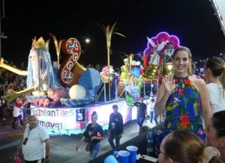 Continuó la magia en el Tercer Gran Desfile del Carnaval de Veracruz 2023