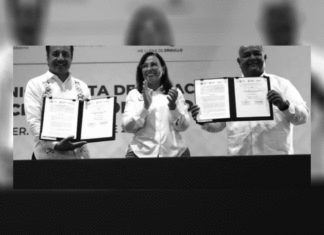 Veracruz tapizado con “disfrazada” propaganda de Eric Cisneros, traicionando a Rocío Nahle