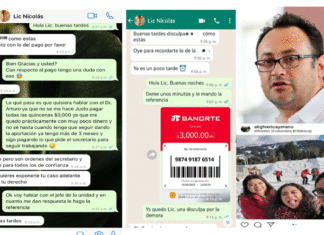 Moches en SIOP por órdenes del titular, cuñado de Dorheny García Cayetano y esposo de la magistrada Ailett García Cayetano