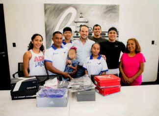 Felicita Alcalde JM Unánue a deportistas boqueños por sus logros nacionales e internacionales