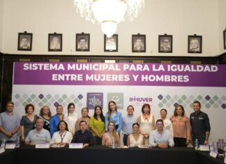 Preside la Alcaldesa Paty Lobeira de Yunes Sesión Ordinaria Municipal para la Igualdad entre Mujeres y Hombres