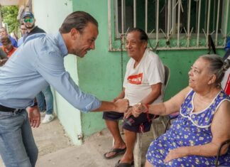 Alcalde JM Unánue pone en marcha la pavimentación con concreto hidráulico de la Avenida Independencia