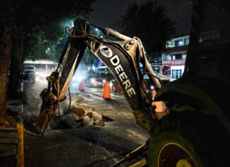 Inicia construcción de pasos a nivel para peatones en la avenida Xalapa