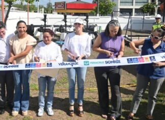 Inaugura Paty Lobeira de Yunes la rehabilitación del Cárcamo de Bombeo Floresta
