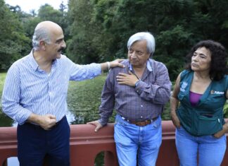 Realiza Ricardo Ahued recorrido de supervisión por Lagos de Las Ánimas