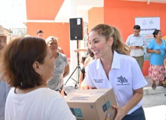 Ante el aumento de precios de la canasta, se amplió a 40 mil familias la cobertura del apoyo alimentario mensual: Paty Lobeira de Yunes