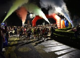 Deporte y recreación en Los Lagos con la carrera Tourism Color Run