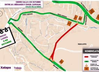 Por obra integral de pavimentación, se cerrará la calle 2 de Octubre