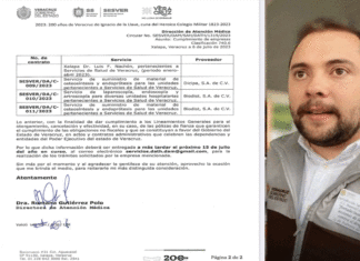 Secretaría de Salud de Veracruz otorga contratos a empresa inhabilitada por 7 años