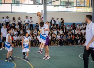 Halcones de Xalapa por la educación, en la primaria “José Azueta”