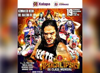 Invita Conmas a asistir a evento de lucha libre con causa