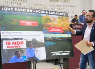 Titular de SEDEMA se compromete a revisar el contrato de Laguna Lagartos