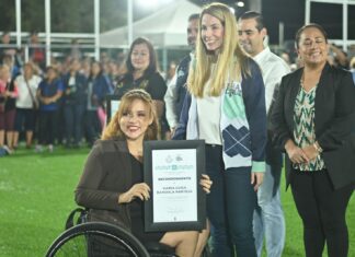 Inaugura Paty Lobeira de Yunes la rehabilitación integral de la Unidad Deportiva “Superación Ciudadana”