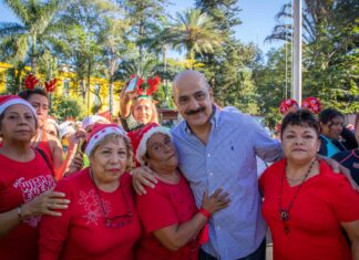 Realiza Ayuntamiento Zumbatón en el parque Juárez