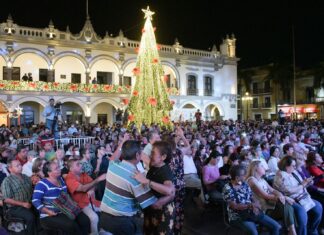Gran “Concierto Navideño” con la Orquesta Filarmónica en el Zócalo de la Ciudad