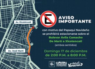 Invita la alcaldesa al “Desfile Navideño” en el bulevar Ávila Camacho, el domingo 17 de diciembre