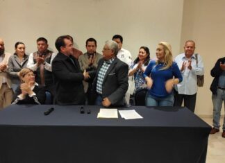Joaquín Guzmán y líderes estatales del PAN respaldan a Pepe Yunes como Pilar del Cambio