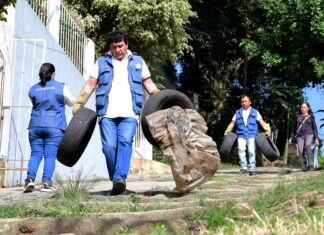 Realiza Ayuntamiento jornada de descacharrización en Arroyo Blanco