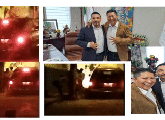 Otra vez, periodista protegido por Juan Javier Gómez Cazarín intentó arrollar a una familia en San Andrés Tuxtla