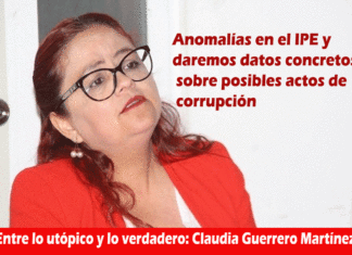 Anomalías en el IPE y daremos datos concretos sobre posibles actos de corrupción
