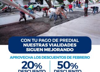 Descuentos del pago de predial se mantendrán durante todo febrero: Alcalde Juan Manuel Unánue