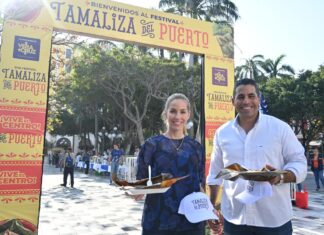 Un éxito total el Festival de la Tamaliza en el Zócalo de la Ciudad, se vendieron 12 mil tamales: Paty Lobeira de Yunes