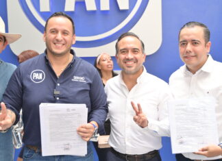 Sergio Hernández Hernández se registra como aspirante a Diputado Local por el Distrito 10 de Xalapa