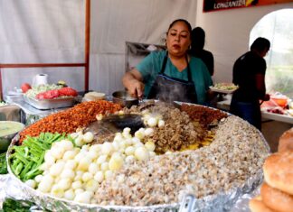 Celebran “Día del Taco 2024” en el parque Benito Juárez